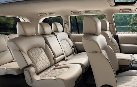 2023 Nissan Armada showing 8 seats | Performance Nissan of Pompano in Pompano Beach FL